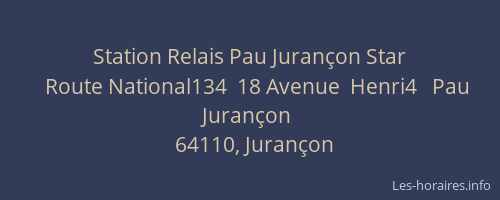 Station Relais Pau Jurançon Star