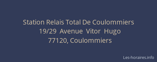 Station Relais Total De Coulommiers