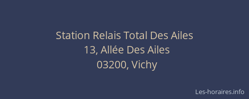 Station Relais Total Des Ailes
