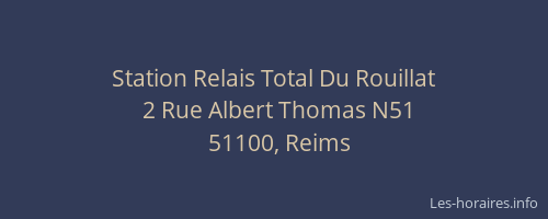 Station Relais Total Du Rouillat