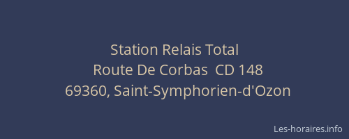 Station Relais Total