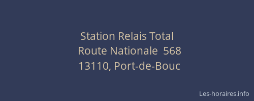 Station Relais Total