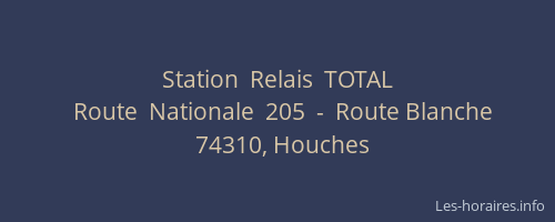 Station  Relais  TOTAL