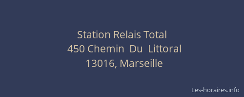 Station Relais Total