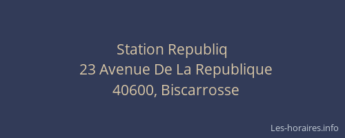Station Republiq