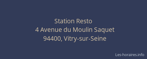 Station Resto