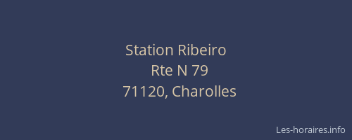 Station Ribeiro