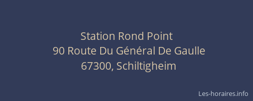 Station Rond Point