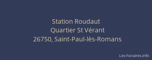 Station Roudaut