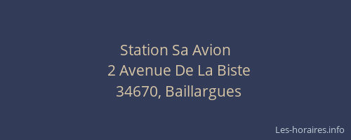 Station Sa Avion