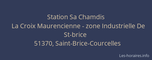 Station Sa Chamdis