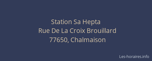 Station Sa Hepta