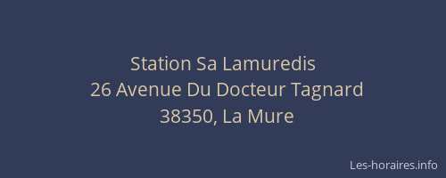 Station Sa Lamuredis