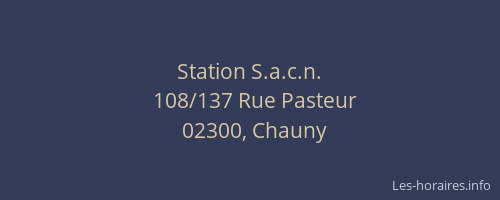 Station S.a.c.n.