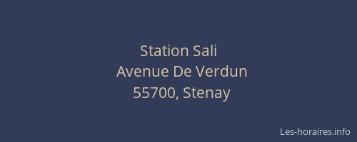 Station Sali