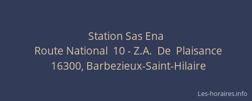 Station Sas Ena
