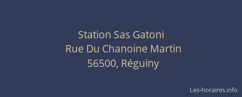 Station Sas Gatoni