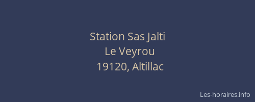 Station Sas Jalti
