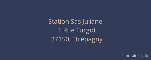 Station Sas Juliane