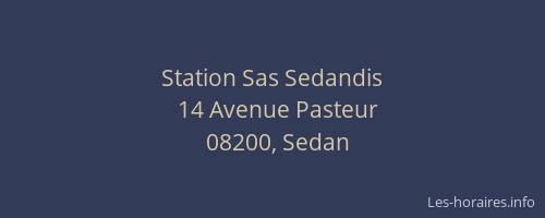 Station Sas Sedandis