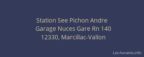 Station See Pichon Andre