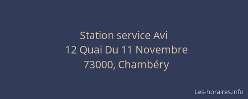 Station service Avi