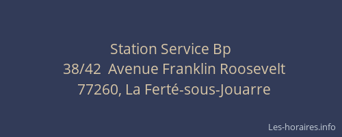 Station Service Bp