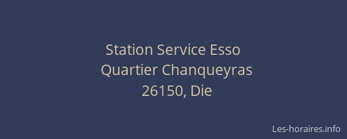 Station Service Esso