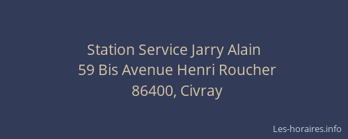Station Service Jarry Alain