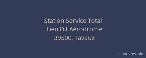 Station Service Total