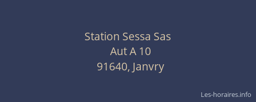 Station Sessa Sas