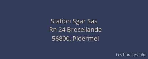 Station Sgar Sas