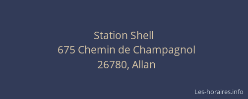 Station Shell