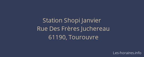 Station Shopi Janvier