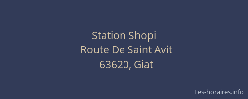 Station Shopi