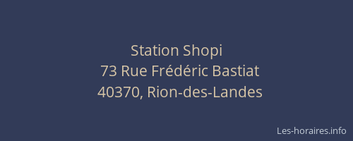 Station Shopi