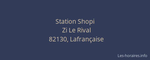 Station Shopi