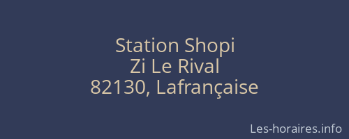 Station Shopi