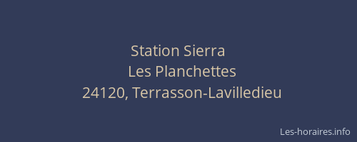 Station Sierra