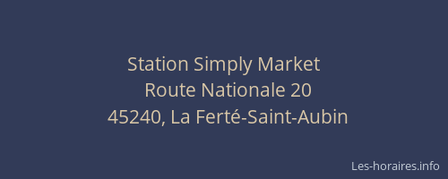 Station Simply Market