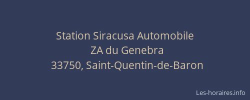 Station Siracusa Automobile