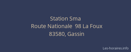 Station Sma