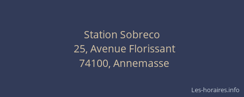 Station Sobreco