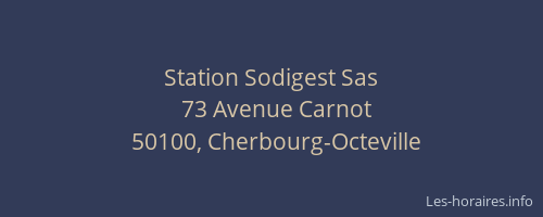 Station Sodigest Sas