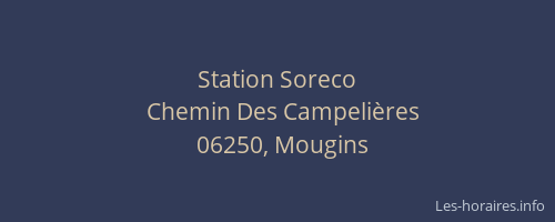 Station Soreco