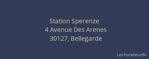 Station Sperenze
