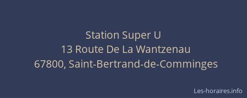 Station Super U