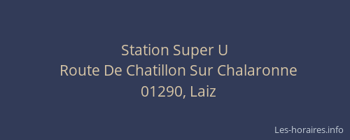 Station Super U