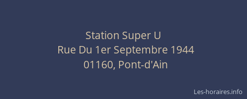 Station Super U