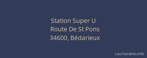 Station Super U
